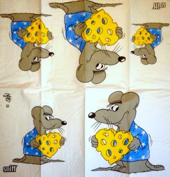 025 Mäuse - 3-lagig - ppd - Uli Stein